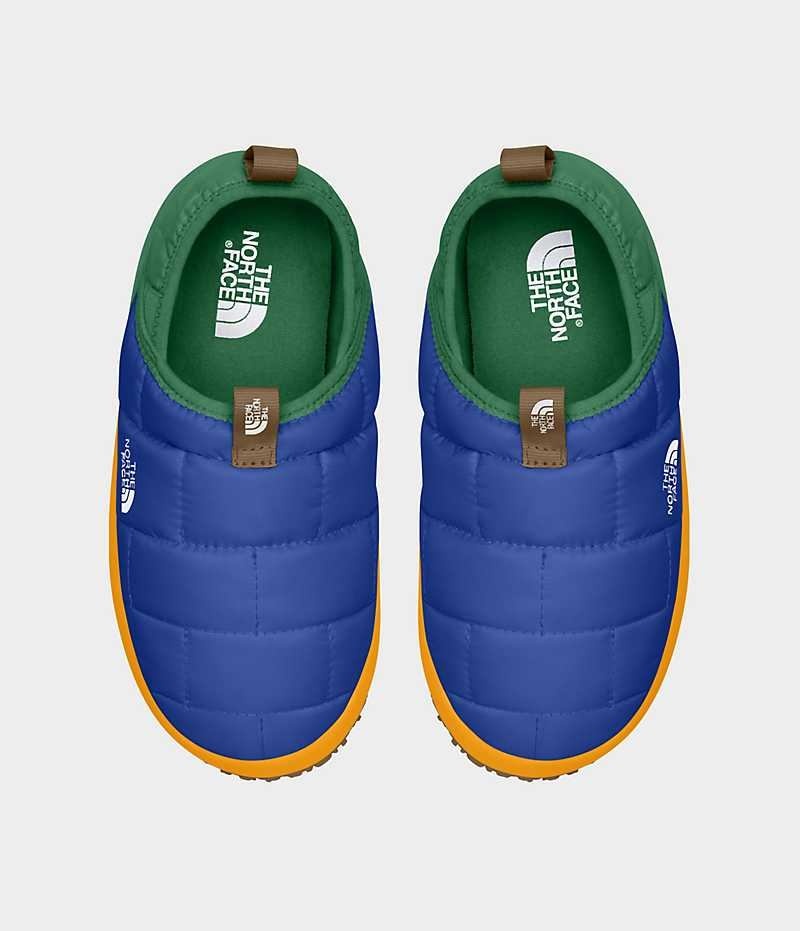 Mules The North Face ThermoBall™ Traction II Fille Bleu Vert | PARIS DWRCX