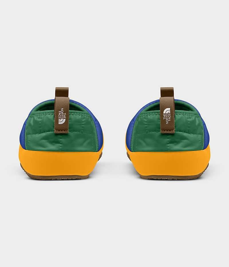 Mules The North Face ThermoBall™ Traction II Fille Bleu Vert | PARIS DWRCX