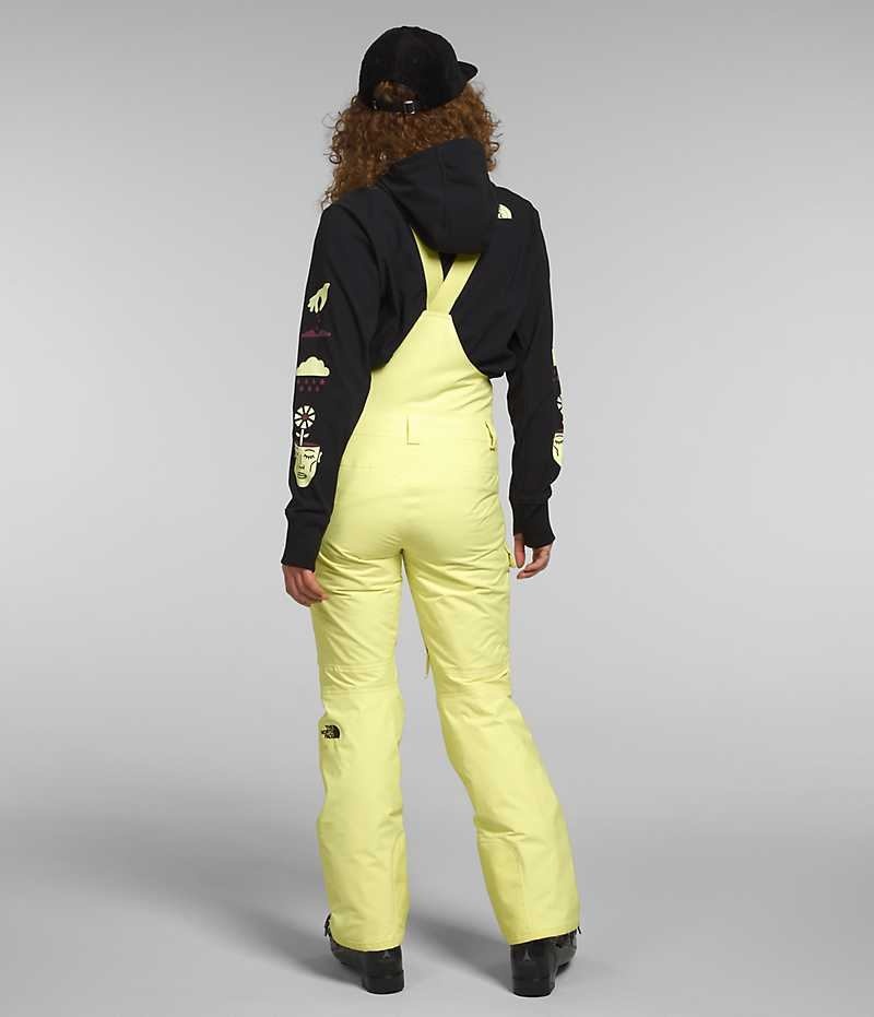 Pantalon Bib The North Face Freedom Insulated Femme Jaune | FR ZJHTX