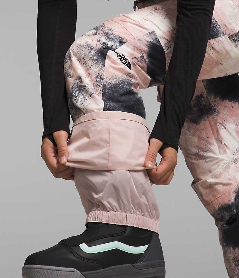 Pantalon Bib The North Face Freedom Insulated Femme Rose | FRANCE PDZQN