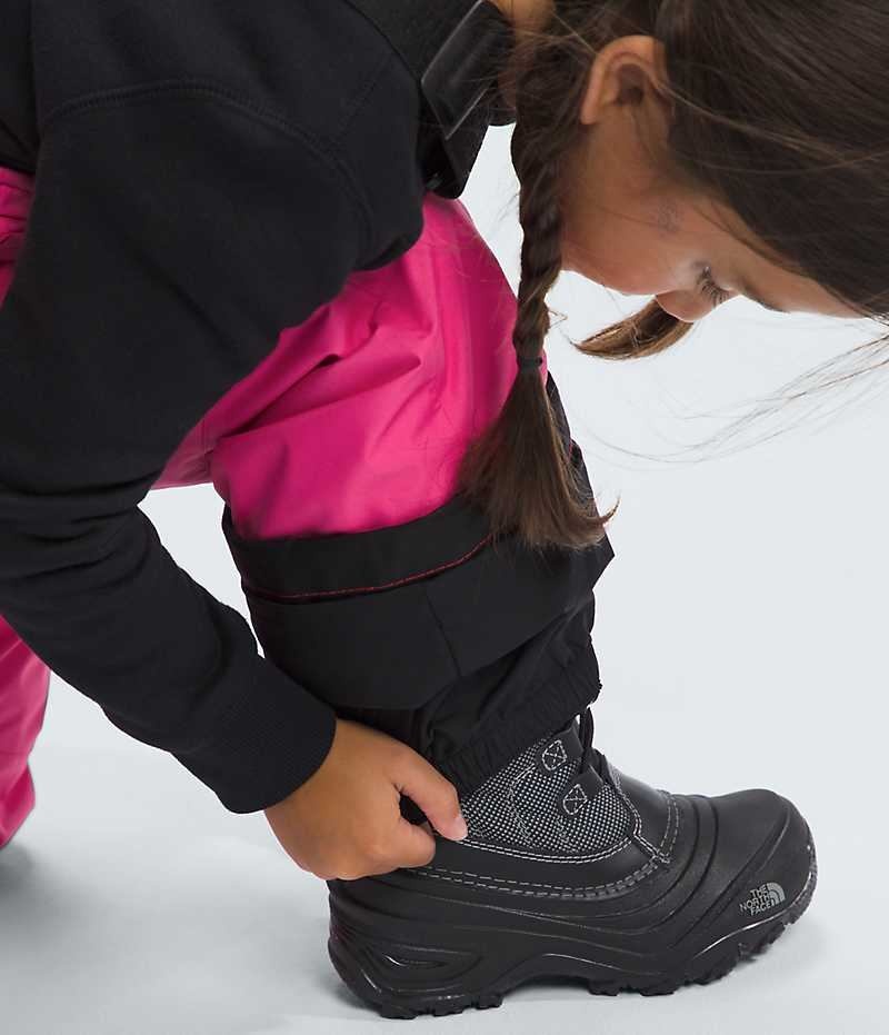 Pantalon Bib The North Face Freedom Insulated Fille Rose | FRANCE EAHLK