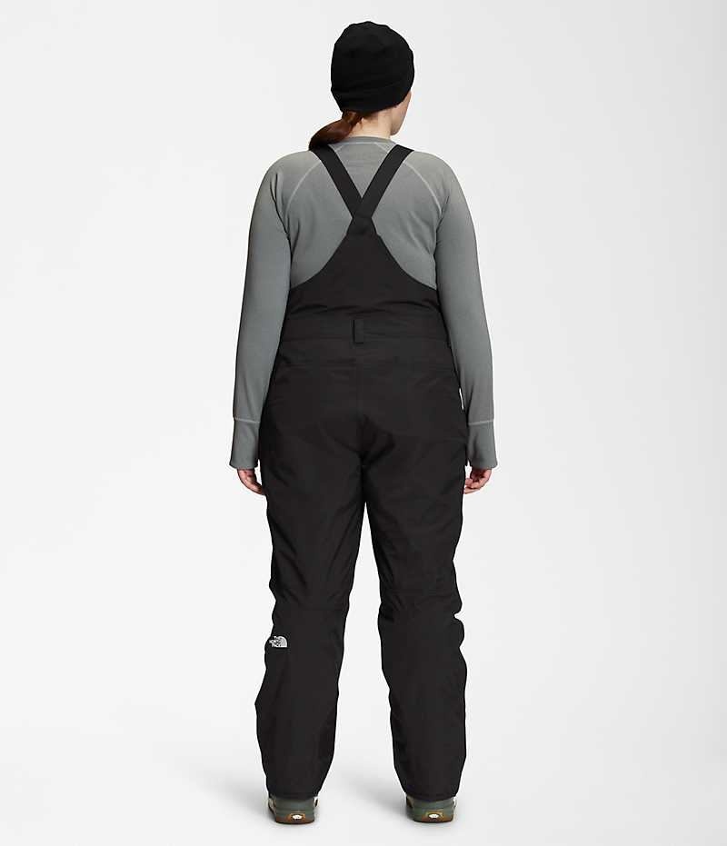 Pantalon Bib The North Face Plus Freedom Femme Noir | FRANCE MOWBT