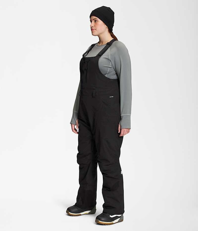 Pantalon Bib The North Face Plus Freedom Femme Noir | FRANCE MOWBT