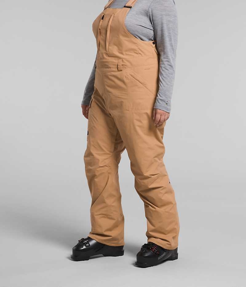 Pantalon Bib The North Face Plus Freedom Femme Kaki | PARIS CRWUB