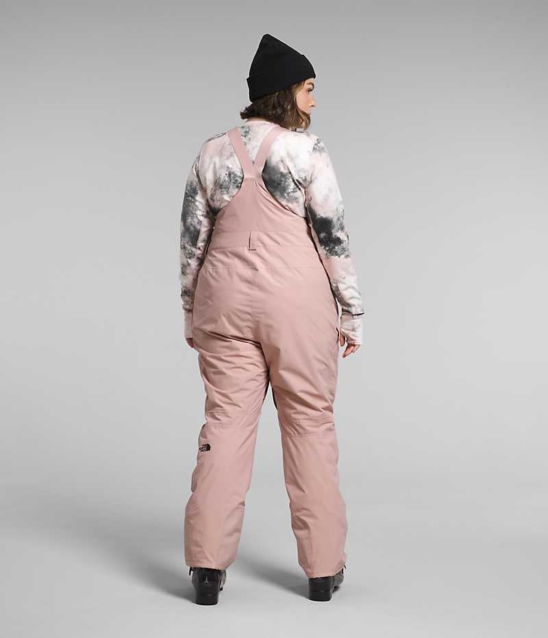 Pantalon Bib The North Face Plus Freedom Femme Rose | FR LFIHG