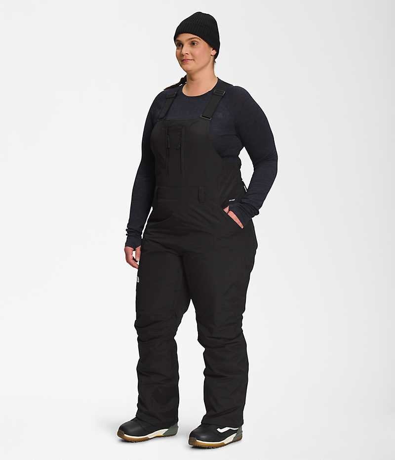 Pantalon Bib The North Face Plus Freedom Insulated Femme Noir | FRANCE EYAMO