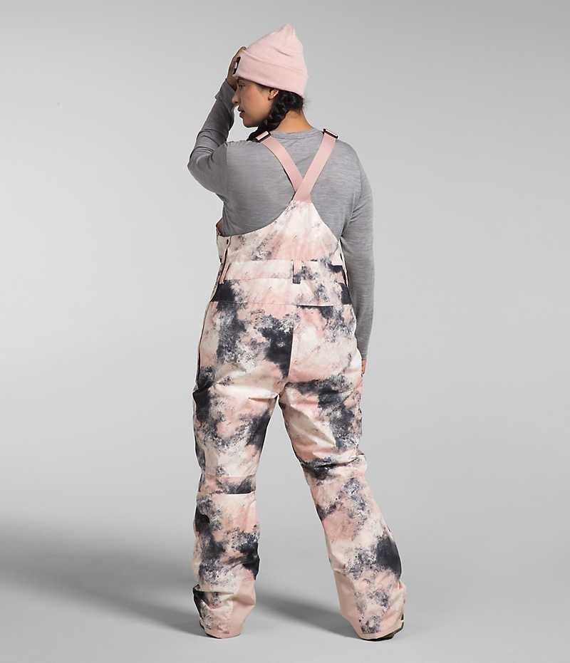 Pantalon Bib The North Face Plus Freedom Insulated Femme Rose | FRANCE XSLWG