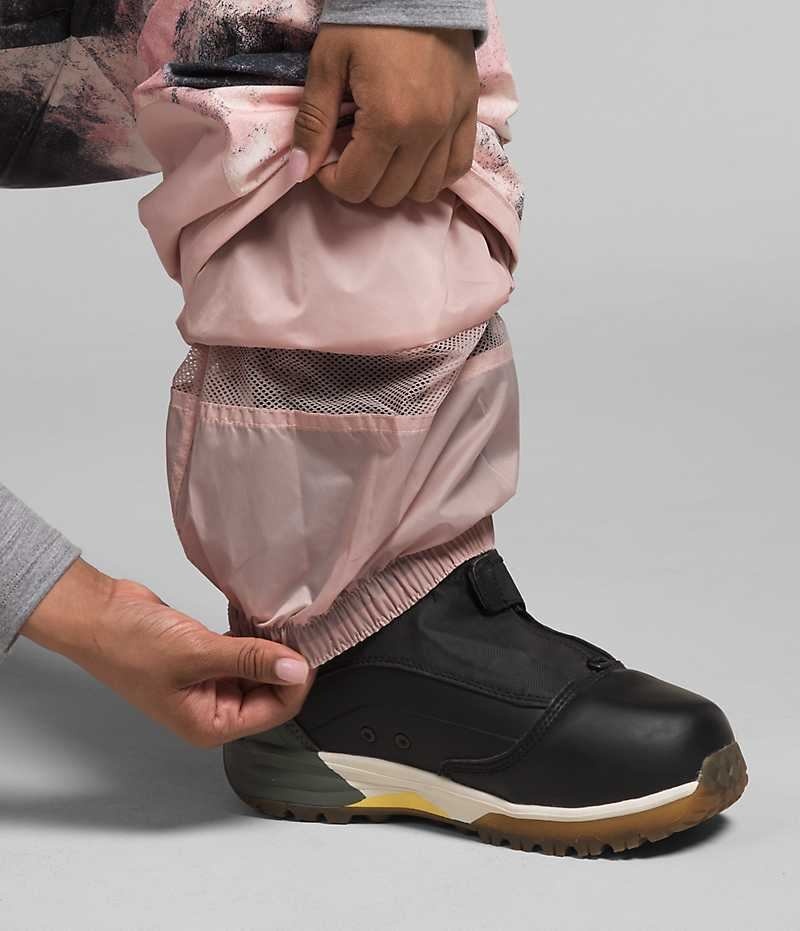 Pantalon Bib The North Face Plus Freedom Insulated Femme Rose | FRANCE XSLWG