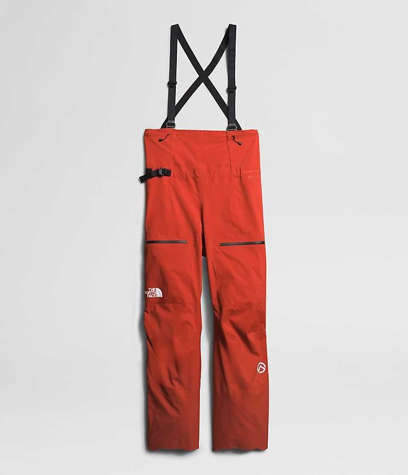 Pantalon Bib The North Face Summit Series Pumori GTX Pro Femme Rouge | FRANCE LPFGA