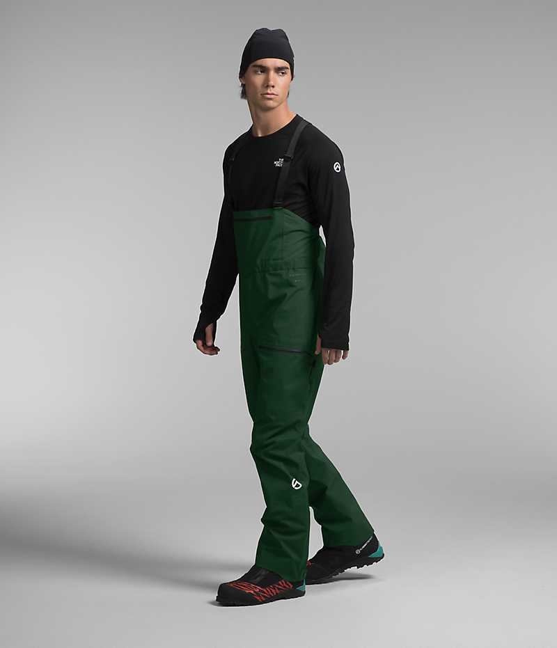 Pantalon Bib The North Face Summit Series Pumori GTX Pro Homme Vert | FR LROJV