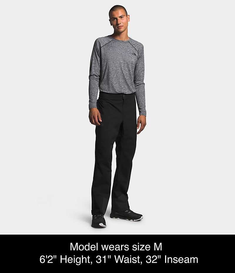Pantalon De Pluie The North Face Dryzzle FUTURELIGHT™ Full-Zip Homme Noir | FR KRUQG