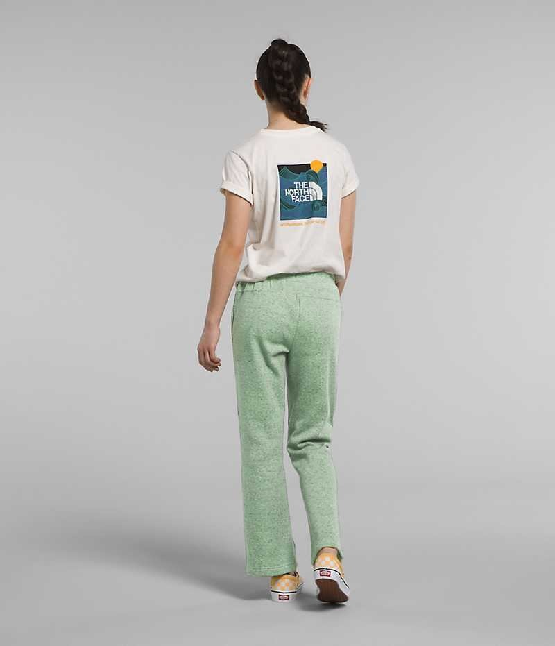 Pantalon En Molleton The North Face Cozy Dream Fleece Larges Leg Fille Menthe | FR GDUVB