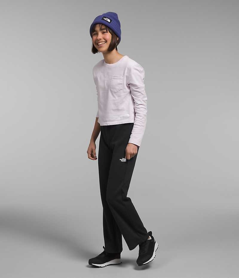 Pantalon En Molleton The North Face Cozy Dream Fleece Larges Leg Fille Noir | PARIS JLPAW
