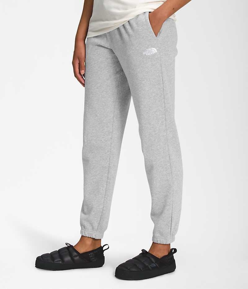 Pantalon En Molleton The North Face Half Dome Femme Grise | FR IYLOW