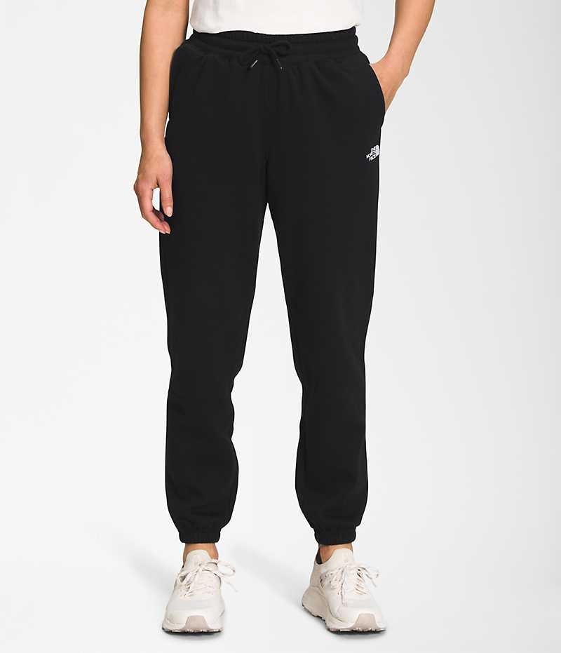 Pantalon En Molleton The North Face Half Dome Femme Noir | FRANCE AKQLV