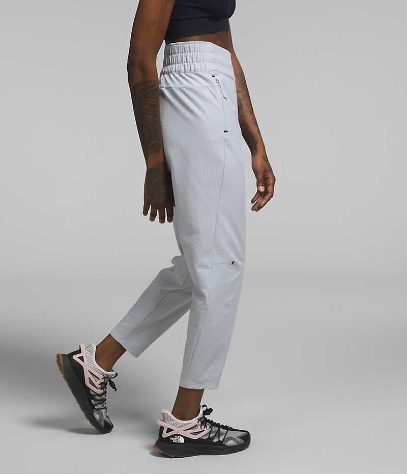 Pantalon En Molleton The North Face Tekware™ Grid Femme Blanche | FR RZMBY