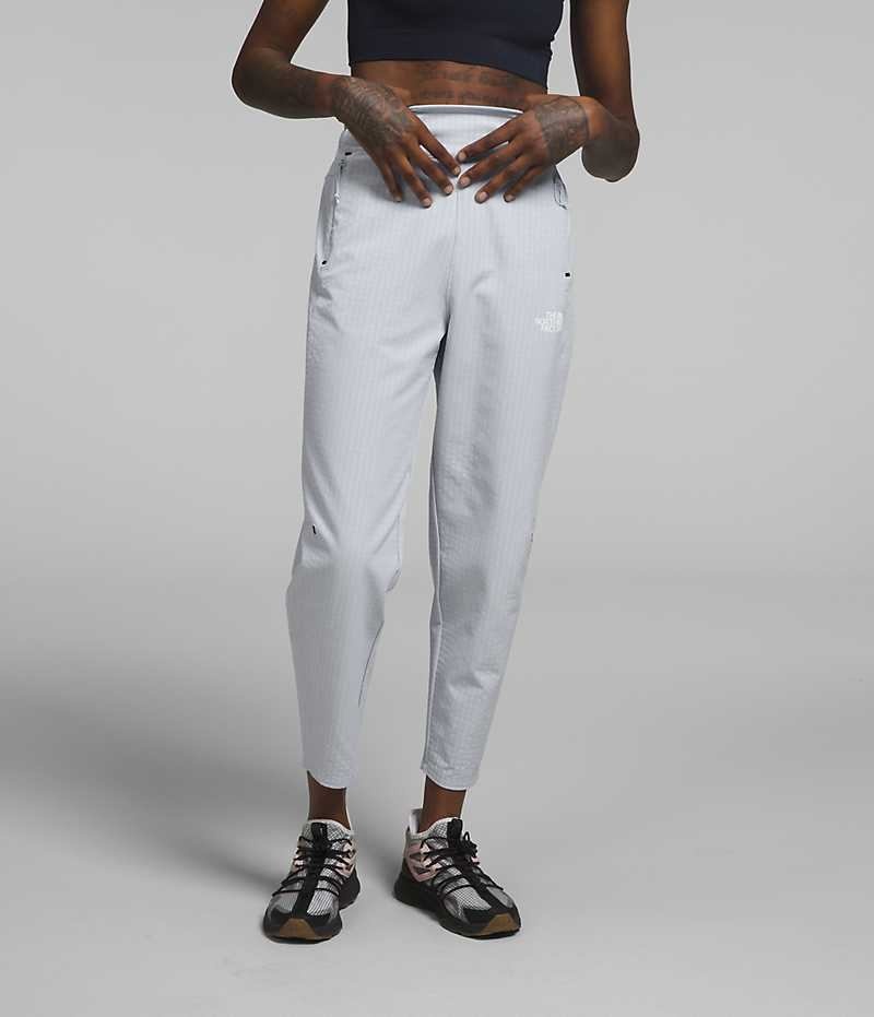 Pantalon En Molleton The North Face Tekware™ Grid Femme Blanche | FR RZMBY