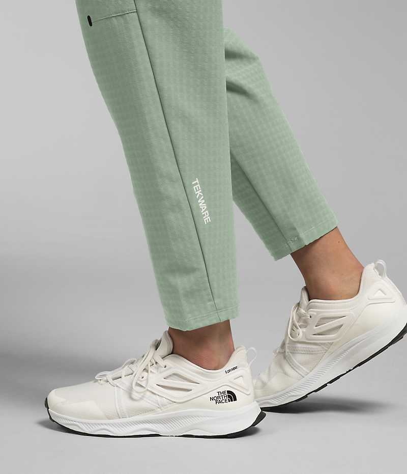 Pantalon En Molleton The North Face Tekware™ Grid Femme Menthe | FRANCE YVENB