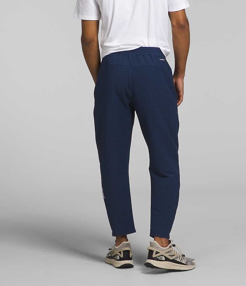 Pantalon En Molleton The North Face Tekware™ Grid Homme Bleu Marine | PARIS SRZVQ