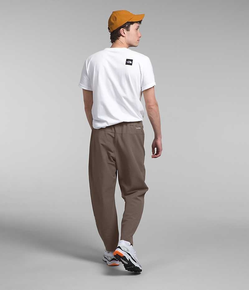 Pantalon En Molleton The North Face Tekware™ Grid Homme Marron | FRANCE HIGAR