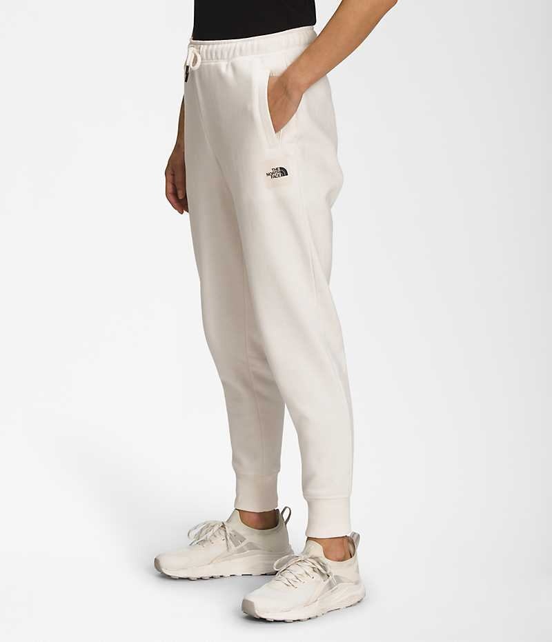 Pantalon Jogging The North Face Box NSE Femme Blanche | PARIS SUMBE