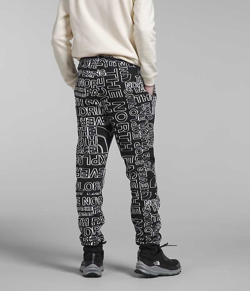 Pantalon Jogging The North Face Camp Fleece Garcon Noir | FR JXLWI