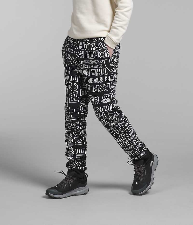 Pantalon Jogging The North Face Camp Fleece Garcon Noir | FR JXLWI