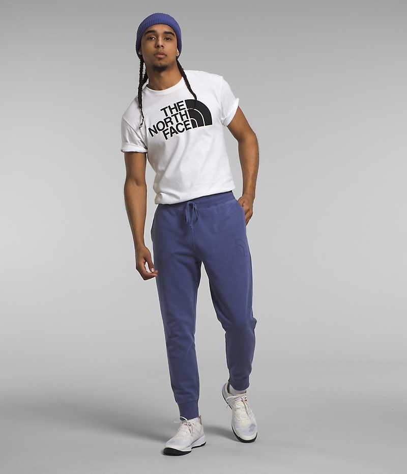 Pantalon Jogging The North Face Garment Dye Homme Bleu | FRANCE LZHMU