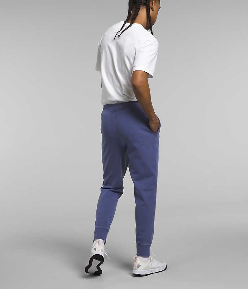 Pantalon Jogging The North Face Garment Dye Homme Bleu | FRANCE LZHMU