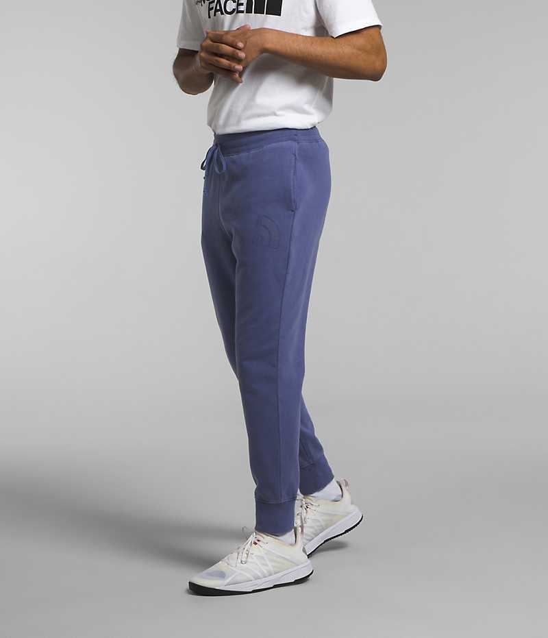 Pantalon Jogging The North Face Garment Dye Homme Bleu | FRANCE LZHMU