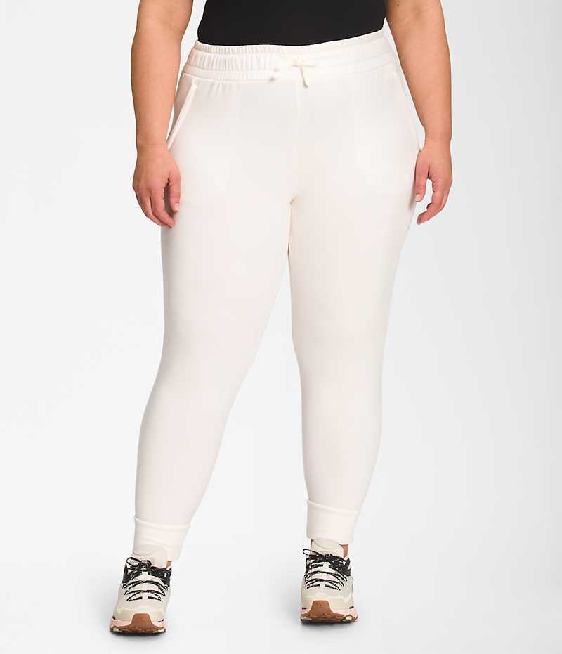 Pantalon Jogging The North Face Plus Canyonlands Femme Blanche | FRANCE ASTZE