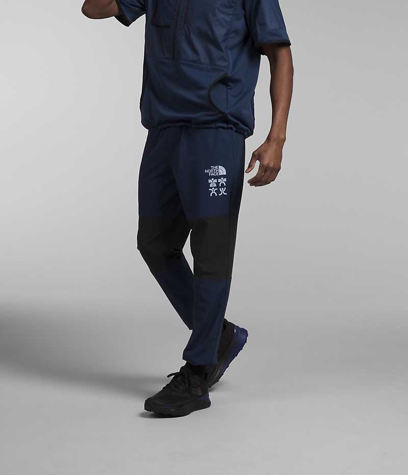 Pantalon Jogging The North Face Trailwear OKT Homme Bleu Marine Noir | PARIS TCIFN