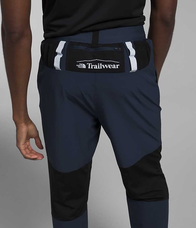 Pantalon Jogging The North Face Trailwear OKT Homme Bleu Marine Noir | PARIS TCIFN
