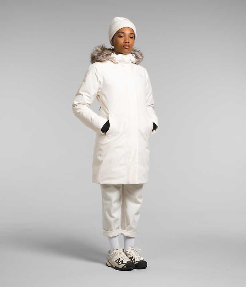 Parka The North Face Arctic Femme Blanche | PARIS XEUVA