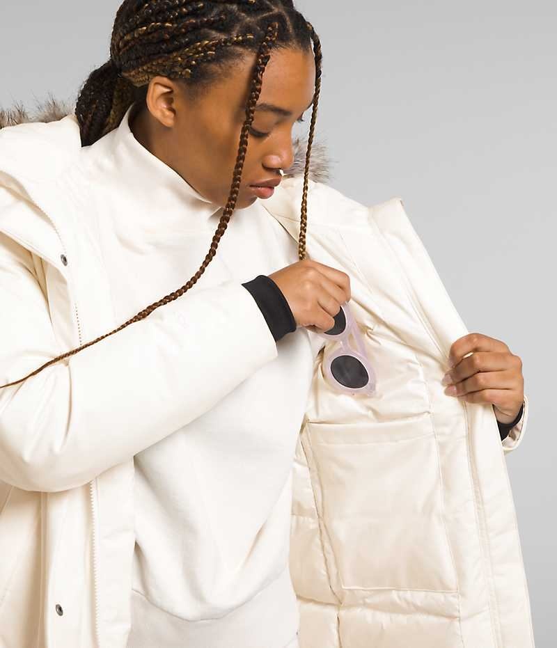 Parka The North Face Arctic Femme Blanche | PARIS XEUVA