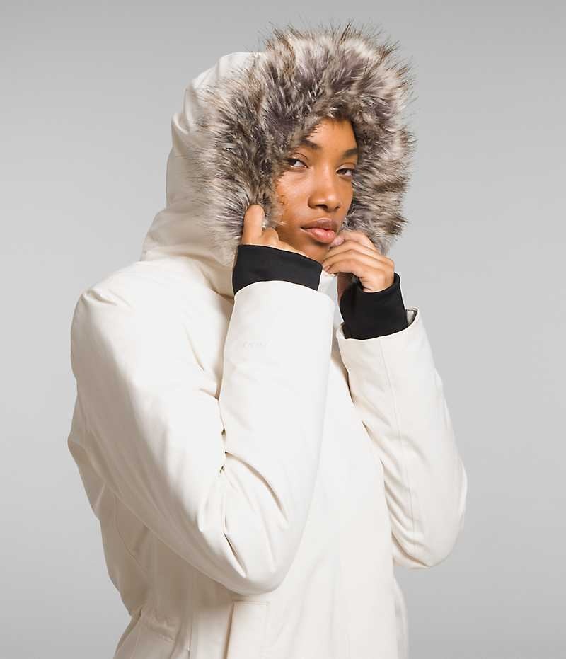 Parka The North Face Arctic Femme Blanche | PARIS XEUVA