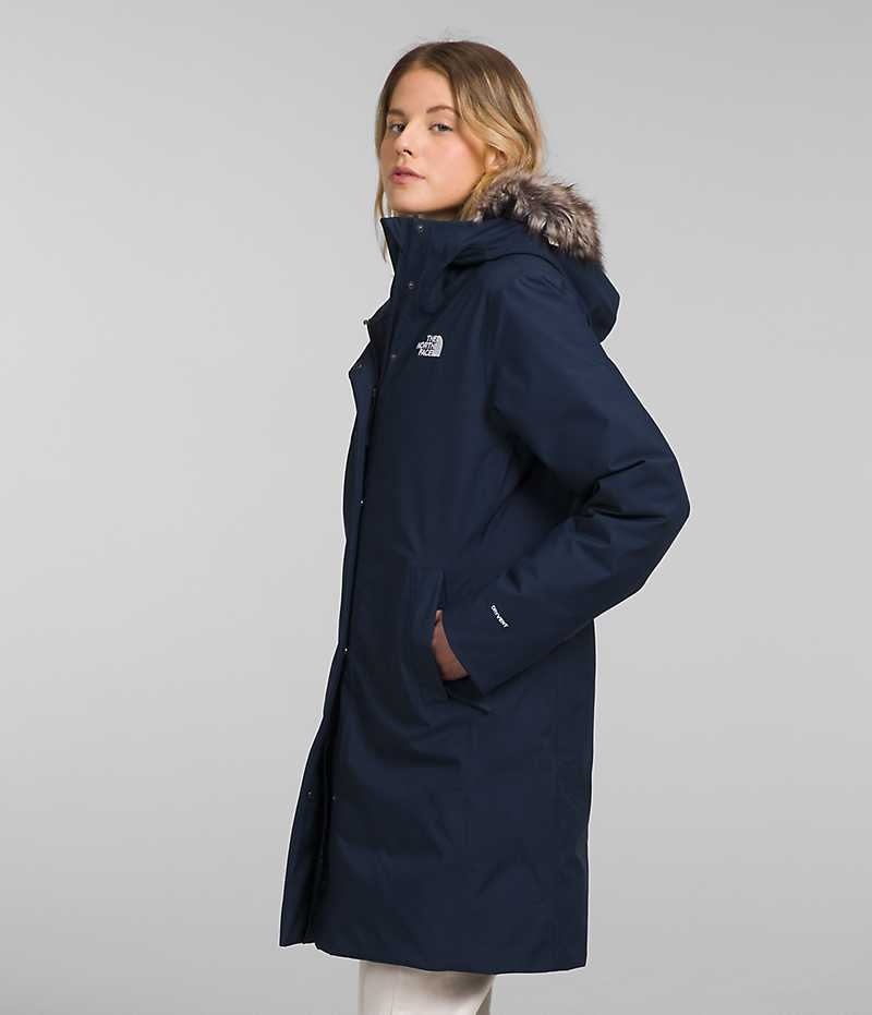 Parka The North Face Arctic Femme Bleu Marine | FRANCE QYKHA