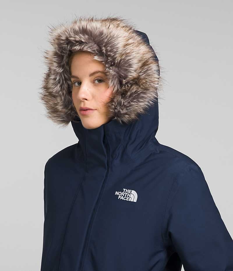 Parka The North Face Arctic Femme Bleu Marine | FRANCE QYKHA