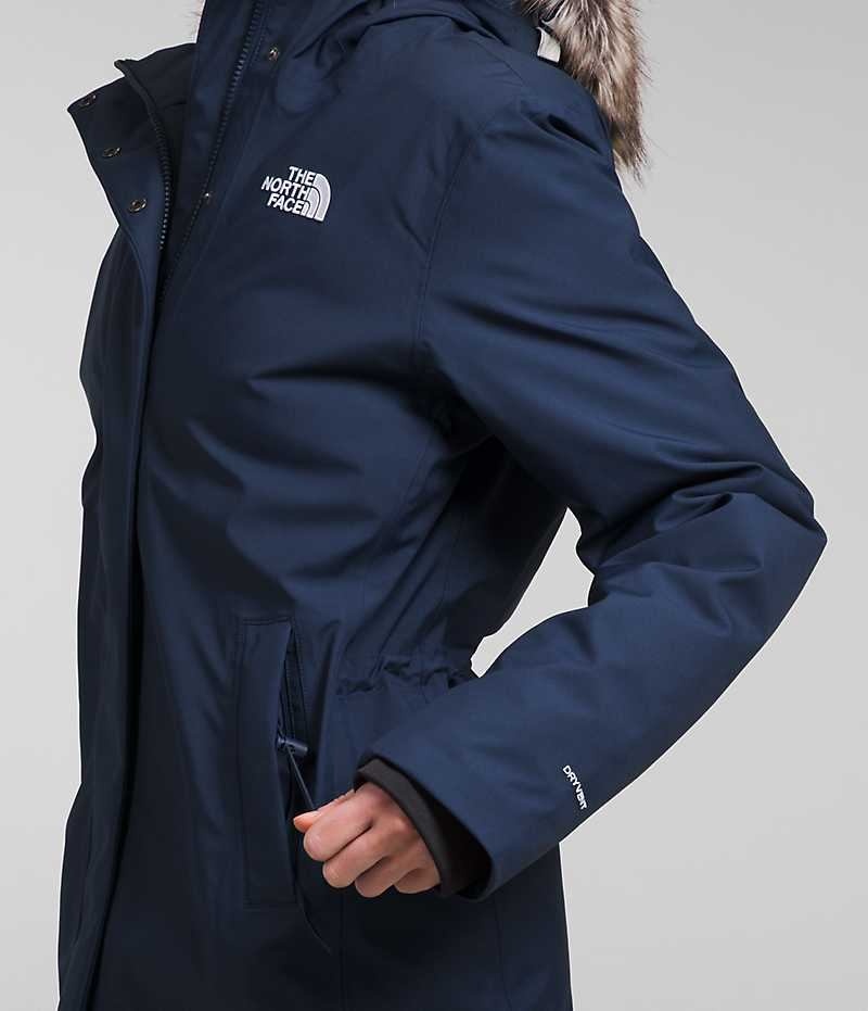 Parka The North Face Arctic Femme Bleu Marine | FRANCE QYKHA