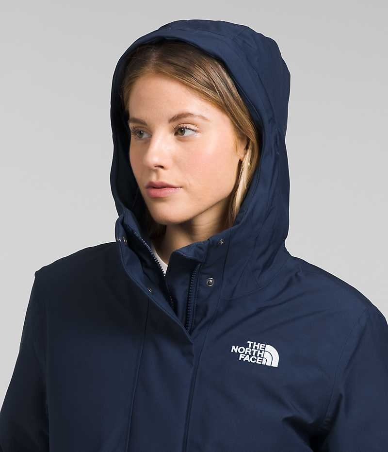 Parka The North Face Arctic Femme Bleu Marine | FRANCE QYKHA