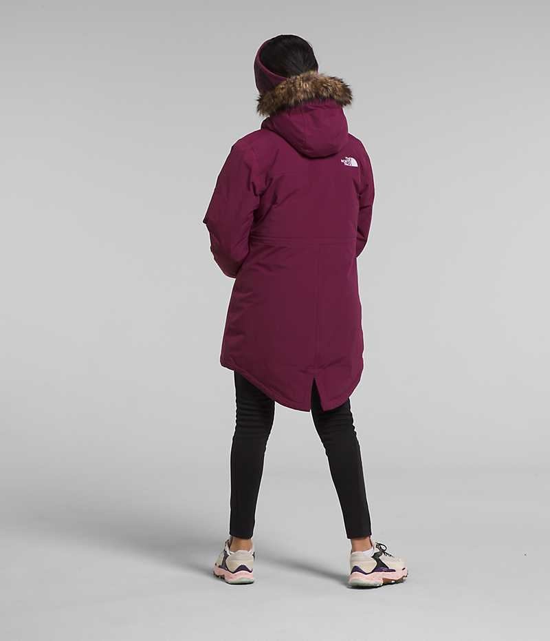 Parka The North Face Arctic Fille Bordeaux | PARIS UYPJE