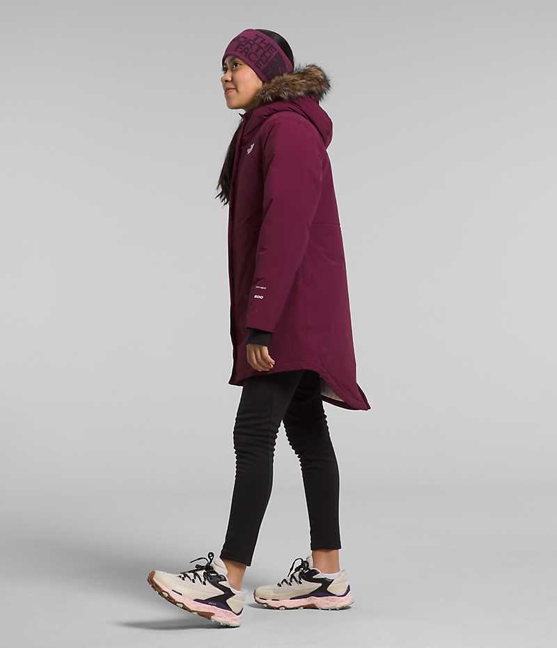 Parka The North Face Arctic Fille Bordeaux | PARIS UYPJE