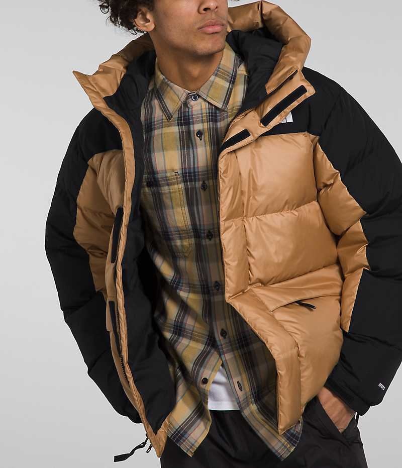 Parka The North Face HMLYN Down Homme Kaki Noir | PARIS QDCBL
