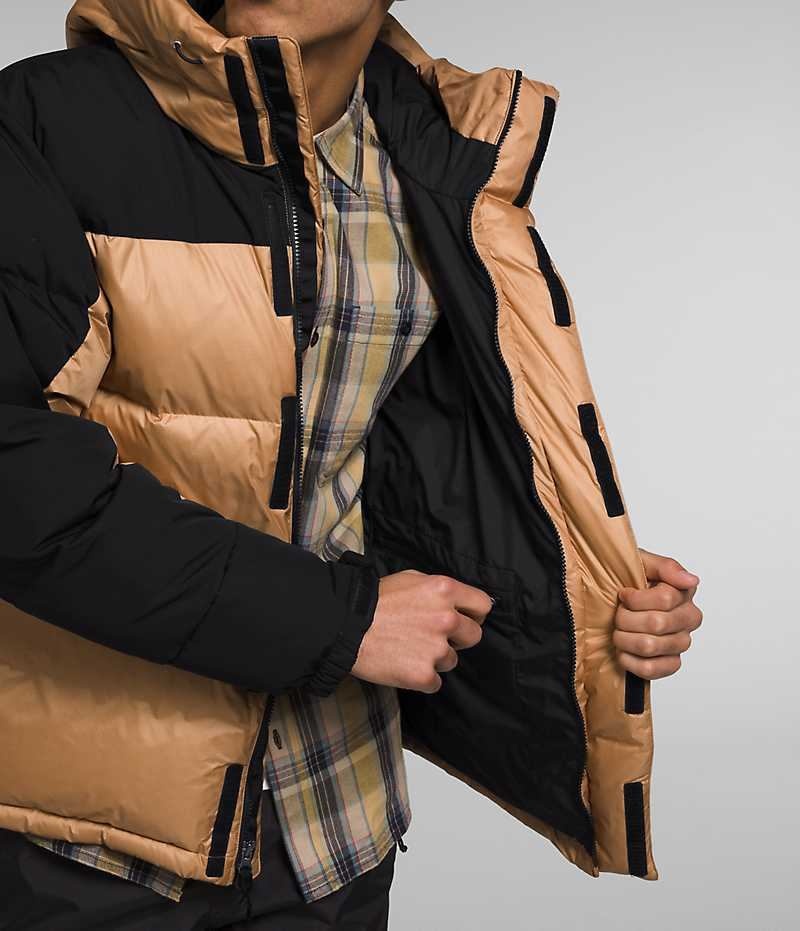 Parka The North Face HMLYN Down Homme Kaki Noir | PARIS QDCBL