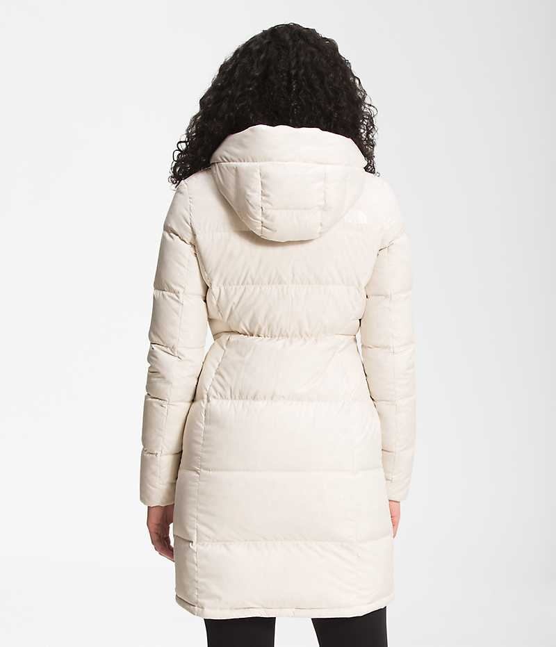 Parka The North Face Metropolis Femme Blanche | PARIS SWBRI