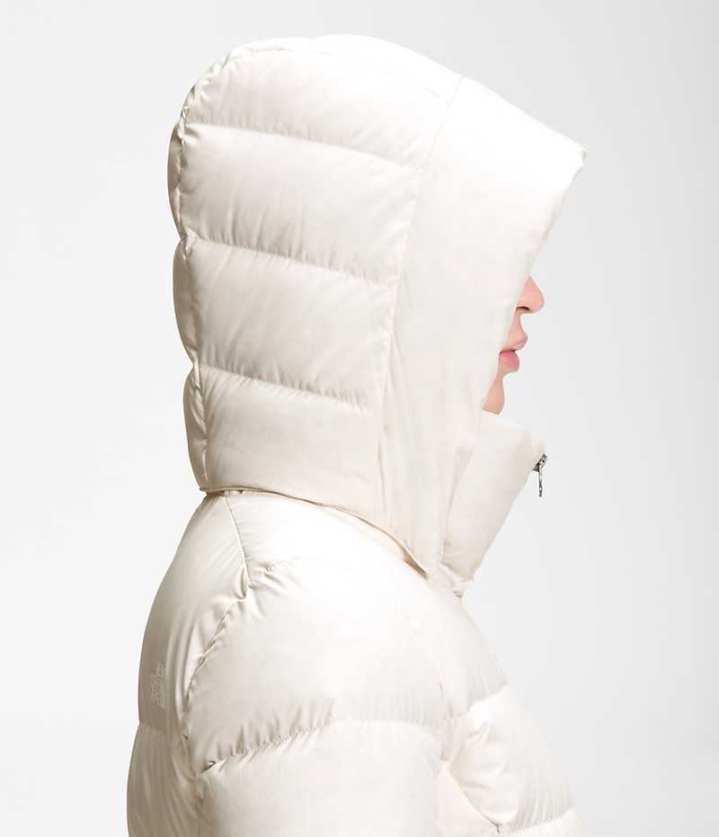 Parka The North Face Metropolis Femme Blanche | PARIS SWBRI