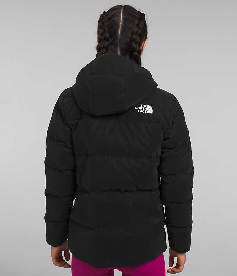 Parka The North Face North Down Fleece-Doublée Fille Noir | PARIS KLOSM