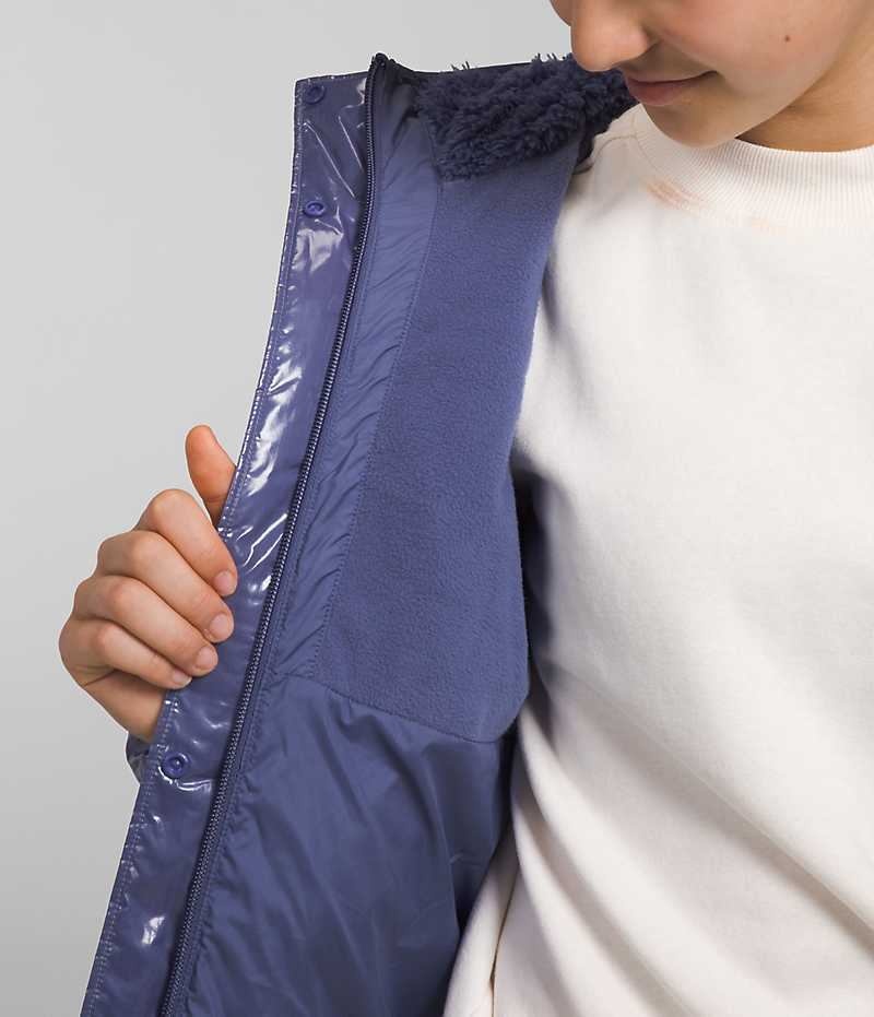 Parka The North Face North Down Fleece-Doublée Fille Bleu | FR AGLMC