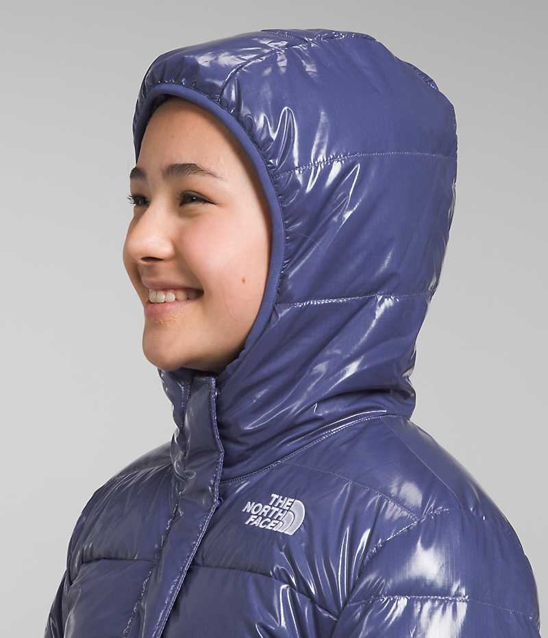 Parka The North Face North Down Fleece-Doublée Fille Bleu | FR AGLMC