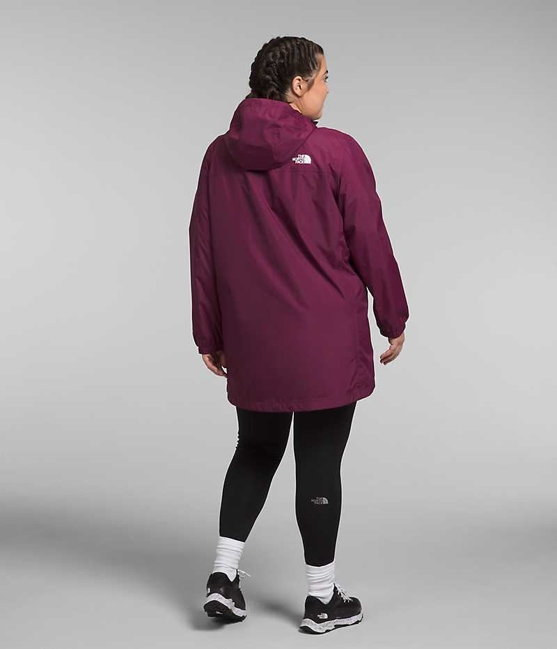 Parka The North Face Plus Antora Femme Fushia | FRANCE PAKUO